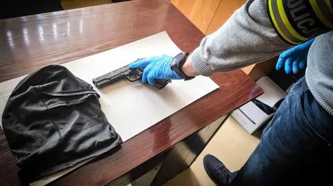 Znaleźli u niego pistolet 