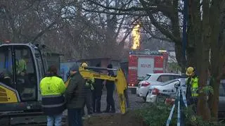 Wyciek gazu w Krakowie