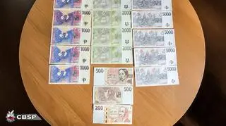 CBŚP zatrzymało fałszerza banknotów wielu państw         