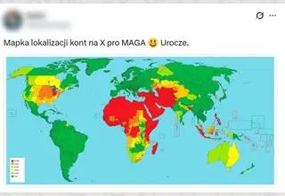 "Muzułmanie kontrolują MAGA"? Co pokazuje ta mapa