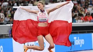 Maria Żodzik, radość medalistki