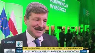 Kalinowski o starcie Burego