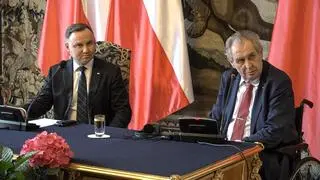 Andrzej Duda i Milosz Zeman