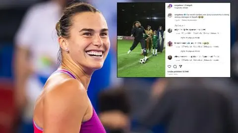Sabalenka piłkarką nie zostanie. "Poważne szkody w Rijadzie"