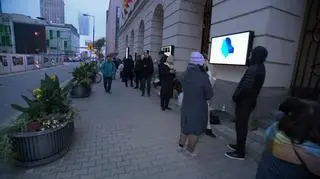 Kolejki po wejściówki na "Konkurs Chopinowski"