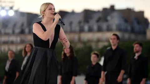 Hymn Paryża otworzył ceremonię zamknięcia igrzysk olimpijskich. Nagranie