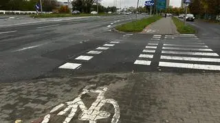 Odcinek przy ul. Hercena