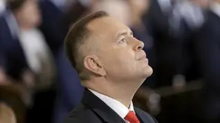 Pierwszy moment słabości Nawrockiego? "Nadział się na minę"