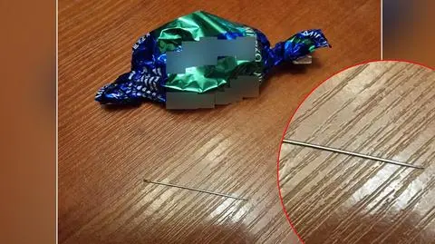 Cukierek był dziwnie zawinięty