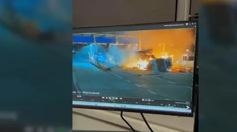 Staranował bramki na A2, zginął