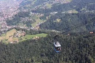 Kolejka linowa w Dornbirn, w Austrii (zdjęcie poglądowe)  
