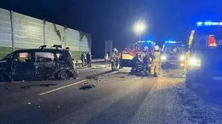 Utrudnienia na trasie S8 w kierunku Łodzi trwały trzy godziny