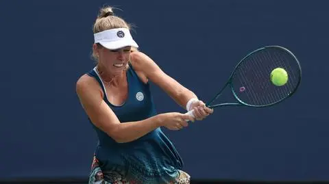 US Open 2025. Magdalena Fręch walczyła o awans w 2. rundzie
