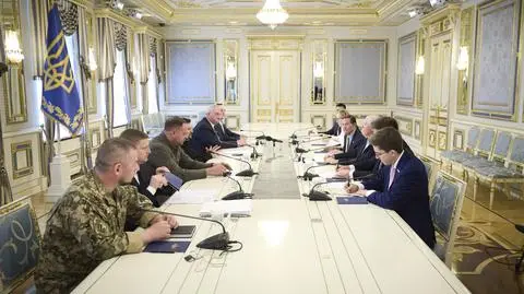 Wołodymyr Zełenski spotkał się z senatorami USA