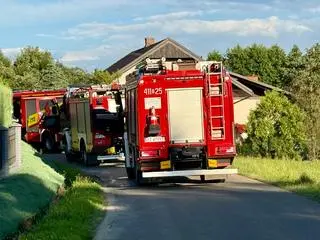 Wypadek miał miejsce w Grabownicy Starzeńskiej