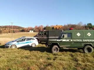 Pocisk znaleziono w Krempnej na Podkarpaciu