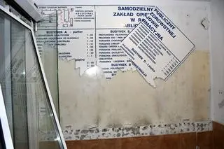 Agresywny mężczyzna zdemolował szpital