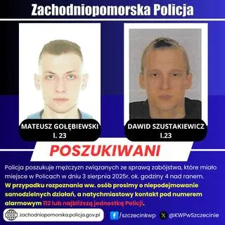Opublikowano wizerunek podejrzewanych
