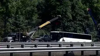 Wielu zabitych i rannych w wypadku autokaru w USA