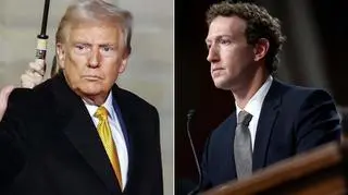 Trump i Zuckerberg