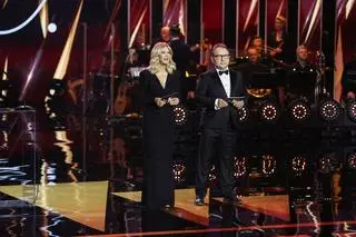 Grażyna Torbicka i Zbigniew Zamachowski