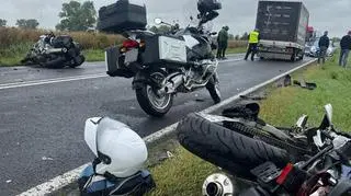 Poważny wypadek na DK 15 w województwie kujawsko-pomorskim