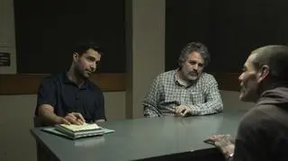 Fabien Frankel, Mark Ruffalo i Patrick Patrikios w "Grupie zadaniowej"