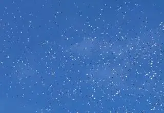 Deszcz ulotek nad miastem Gaza