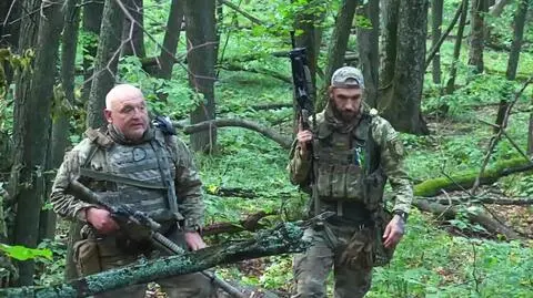 Kamera "Superwizjera" na pierwszej linii frontu. Tak walczą Polacy przeciw Rosji