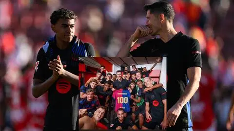 Koledzy pamiętali o jubileuszu Lewandowskiego