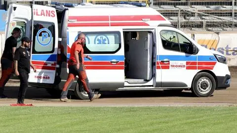 Niespotykany wypadek na żużlowym torze