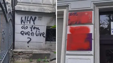 Zniszczono wejście do biura Nowej Lewicy. "Czujemy wściekłość" 