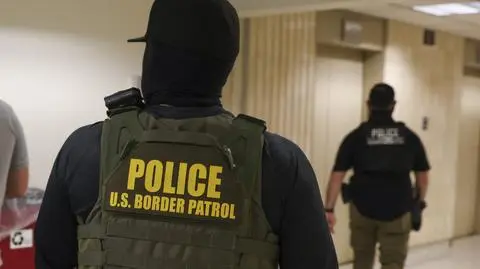 Funkcjonariusze amerykańskiej straży granicznej United States Border Patrol
