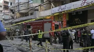 Zniszczenia Bejrutu po izraelskim nalocie