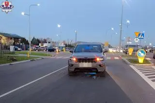Wjechał na przejście dla pieszych 