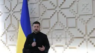 Prezydent Ukrainy Wołodymyr Zełenski