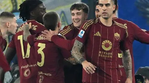 AS Roma wygrała derby. Zalewski tylko widzem