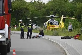 Wypadek na hulajnodze, nie żyje 15-latek
