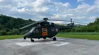 Wojskowy Sokół z 33. Bazy Lotnictwa Transportowego w Powidzu