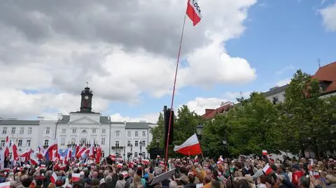 Wiec Rafała Trzaskowskiego 