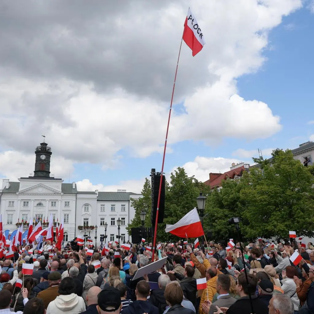 Wiec Rafała Trzaskowskiego 