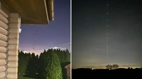 Przelot Starlinków. Wasze relacje 