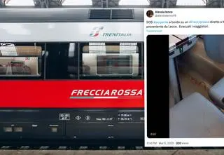 Czerwony wąż pełzł po podłodze, wybuchła panika. Wszystkich pasażerów ewakuowano