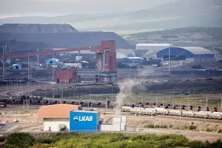 Część kopalni Kiruna w Szwecji