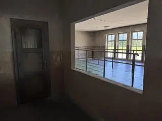 Budynek tzw. centralnej sauny po remoncie