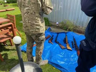 46-latek tłumaczył, że jest pasjonatem historii i militariów
