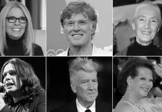 Aktorzy, muzycy, ikony. Znał ich cały świat