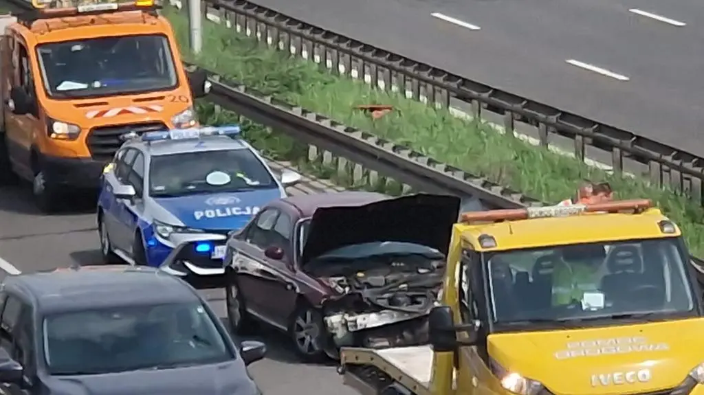 Zderzenie na S8