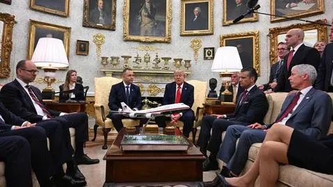 Nawrocki u Trumpa