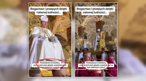 "Powiedzcie mi katolicy...". Tylko że to inny kościół